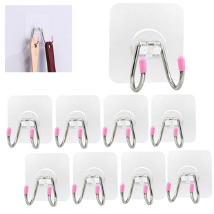 ճڒhphbSelf Adhesive Wall Hooks Dual Head