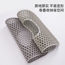 硅膠鏤空瀝水隔熱墊廚房吧台濾水槽底部保護防刮防摔水槽墊排水墊