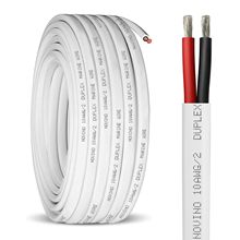 船用線纜10AWG30英尺2芯絞合線汽車房車鍍錫銅無氧絕緣防凍電線