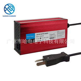36Volt 18Amp高爾夫球車充電器美規110Vac鉛酸充電器帶八角插頭