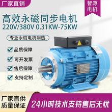 220V/380V三相高效永磁變頻同步電機5.5 7.5 11KW B3 B5 B34 B15