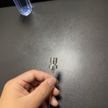 廠家現貨直供15口卡口香水細霧噴頭電化鋁噴頭簡易卡口噴頭中套