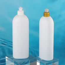 批發 HDPE顏料潤滑油填充液橢圓瓶 500ml清潔劑消毒液塑料瓶包裝