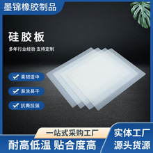 硅膠板減震抗壓耐磨硅膠墊片白色工業高彈卷材硅膠皮密封墊橡膠板