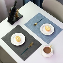 餐墊可水洗餐具桌布茶杯布紋餐桌墊子防燙隔熱墊高級感西餐杯墊