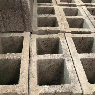 兩孔磚多孔水泥磚空心磚混凝土壓制磚彩磚本地直發