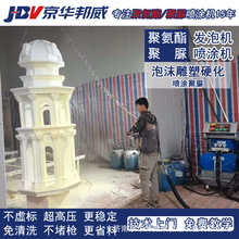 聚脲噴塗機小型高壓無氣噴塗機 泡沫雕塑雕刻舞美羅馬柱防水防腐