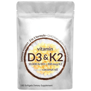 TKNRd羳SD3+K2z180vitamin Supplement Softgel