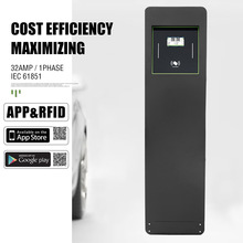 14KW雙槍OCPP1.6J交流電動快充220V商家用新能源充電樁汽車充電樁