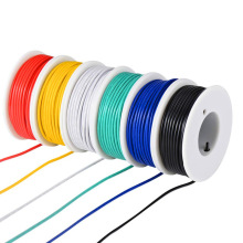 跨境DIY盒裝電線六色10M 特軟高溫硅膠線18AWG~30AWG