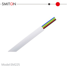 sm225  RJ12-6C六芯電話線材控制線導線150米/卷灰色白色黑色