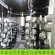 【廠家供應】五金玩具汽車自動噴漆設備  吊空噴漆流水線