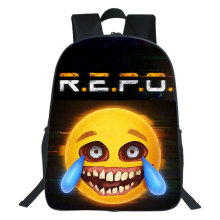 新品R.E.P.O repo回收行動恐怖游戲周邊印花雙肩背包學生40CM書包
