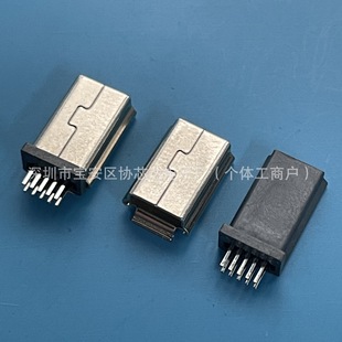 10PA幫^ ɼʽ MINI USB 10Pwֲ^ 180ʽ