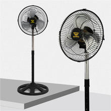 外貿12 inch stand fan電風扇12寸兒童扇家用搖頭金屬落地扇南美
