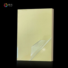2.5C透明PET210*297MM激光打印不干膠 撕不爛防水A4不干膠打印紙