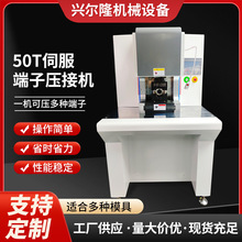 東莞50T大平方數控伺服端子壓接機新能源電線電纜端子壓接設備