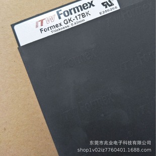 ITW FORMEX GK-17 GK-17BK 0.43MM^Ƭ UL94V-0