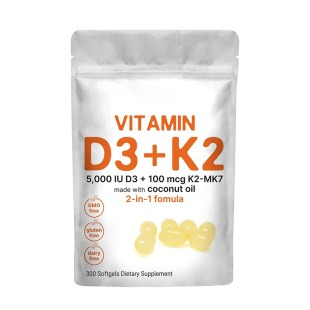 TKN SD3+K2z Vitamin D3+K2 Capsules Դ^S O EM