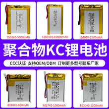 動力電池組鋰電池定制帶3C認證掃地機器 人電池可充電帶 線帶
