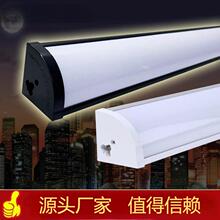 led直角燈管商用led燈長條燈牆角燈長條家用牆壁日光燈一體三角燈