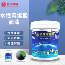 長江水性塗料長江牌水性漆 B/W01水性丙烯酸面漆
