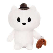跨境新品Busy Cat Plushie忙碌貓毛絨玩具博主周邊創意玩偶公仔
