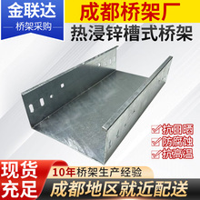熱浸鋅電纜橋架槽式梯式托盤式國標厚度鍍鋅防腐支持定制
