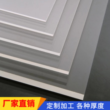 定制加工高透明亞克力板有機玻璃板加工打孔任意尺寸1-300mm厚板