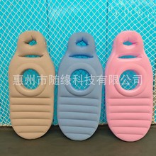 跨境現貨PVC充氣孕婦墊趴睡床墊凹凸舒適孕婦O型睡覺枕頭充氣睡墊