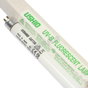 USHIO優秀G8T5E UV-B 基因檢測凝膠成像紫外線燈管7.2W,UV燈管UVP