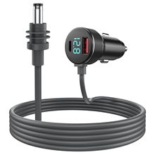 外貿跨境星聯DC車載點煙器USB+Type-C接口三合一DC防水電源線