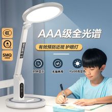 學習書桌台燈護眼寫作業專用充插電兩用閱讀LED台燈宿舍床頭燈