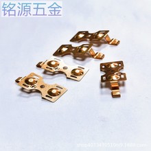 廠家直銷 五金沖壓件 導電彈片  電池彈簧片  五金彈片