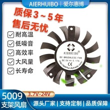 工廠定制5009支架風扇13葉片 46*9厚 直流風扇通風散熱工業風扇