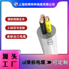 美標電纜UL2501_600V_105℃_柔性阻燃 bvr多股軟銅絲廠家現貨直銷