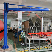懸臂吊真空吸盤電動旋轉小型牆壁吊手動旋轉起重機激光切割上下料