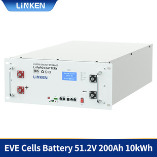 EVE Cells Battery Pack 51.2v 200ah Lithium Solar Battery 10k