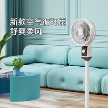 KOYRAN空氣循環扇家用三檔電風扇遙控台立兩用落地扇宿舍靜搖頭扇