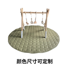 跨境兒童爬爬墊夾棉透氣嬰兒尿布墊寶寶隔尿墊可折疊游戲爬行地墊