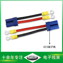 EC5端子線摩托車應急電源連接線航模電池連接線公母對接線延長線