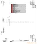全国名牌,华龙五金,供应铝合金平开上悬五金