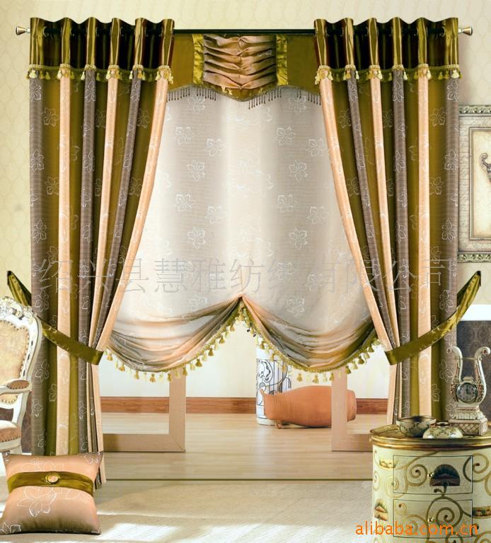 批发印花遮光窗帘布艺,罗马帘(图)