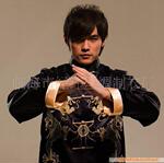 中国风双龙刺绣男士唐装外套明星款唐装 8335 黑色