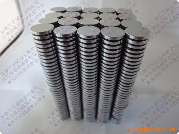 【《惠恩磁铁》圆形强力磁铁18*2镀锌】《惠