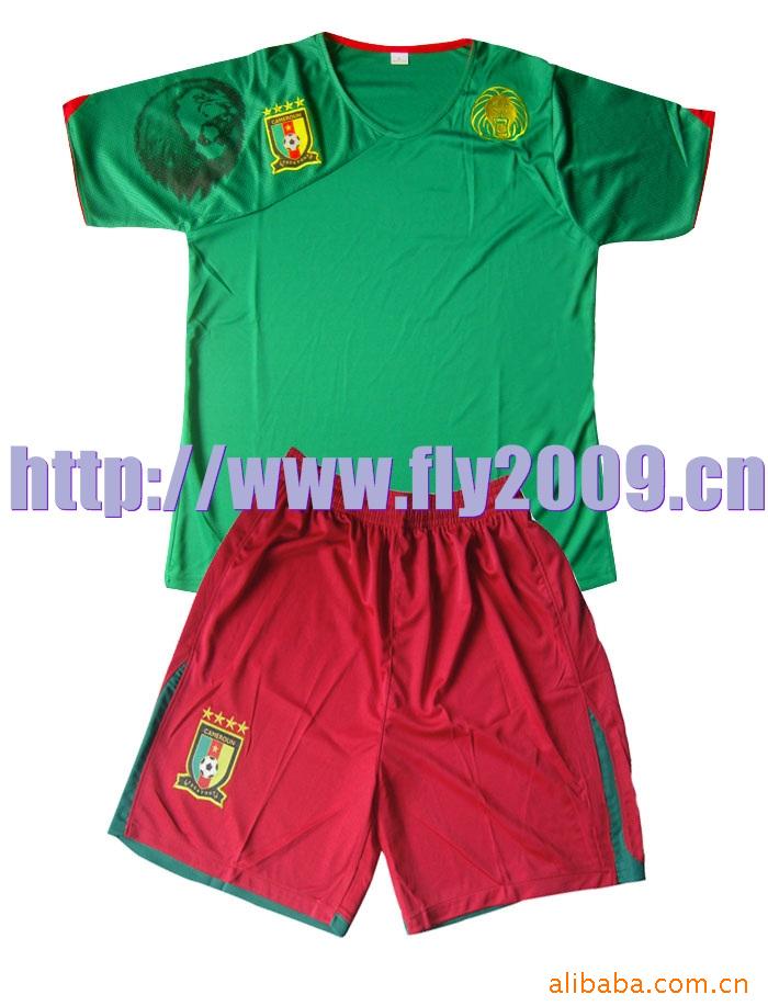 2010 世界杯 喀麦隆主场 足球服\/训练服,2010 世
