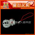 【悦苗爱心特供】雪人 手机链 手工编织 串珠