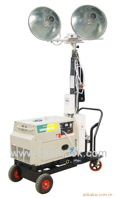 5kW柴油发电机组移动照明灯车赞马机械 图片