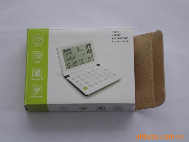 12位数掌上形多功能万年历计算器批发–12位