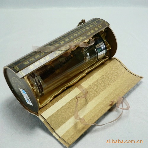 卧龙清风系列 双层玻璃杯 水晶杯 隔热杯 礼品杯